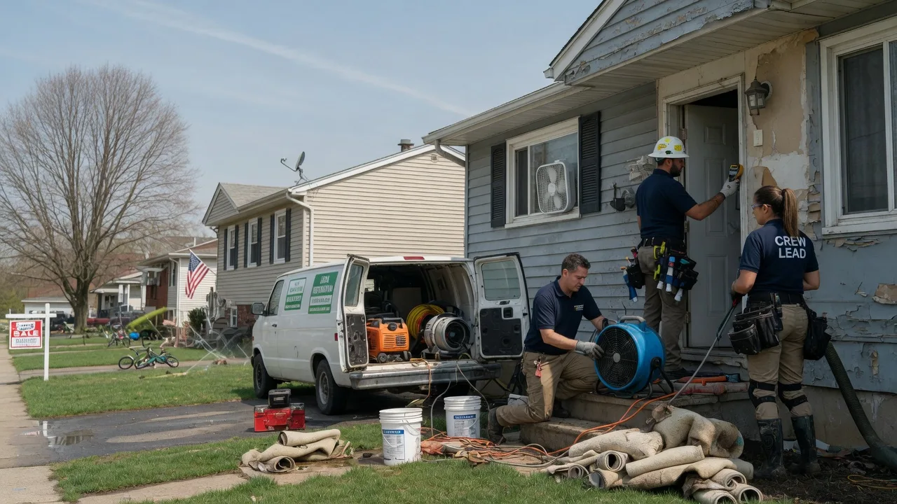 Flood Cleanup in San Juan, TX near me